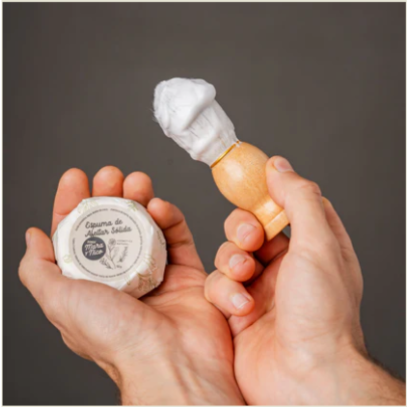 Espuma para Afeitar Sólida (Barba o Piernas)