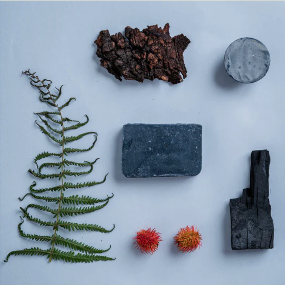 Jabón Artesanal Carbón Activado y Árbol de Té