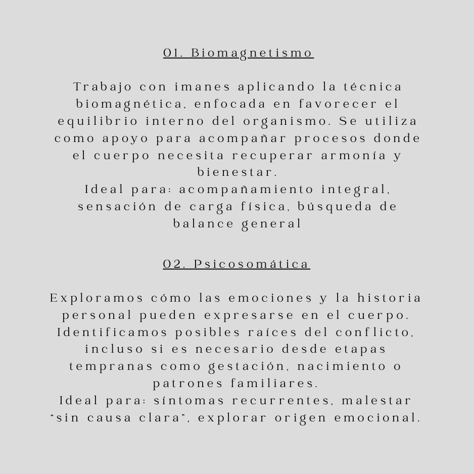 Tratamientos Alternativos e Integrativos con Técnicas Ancestrales