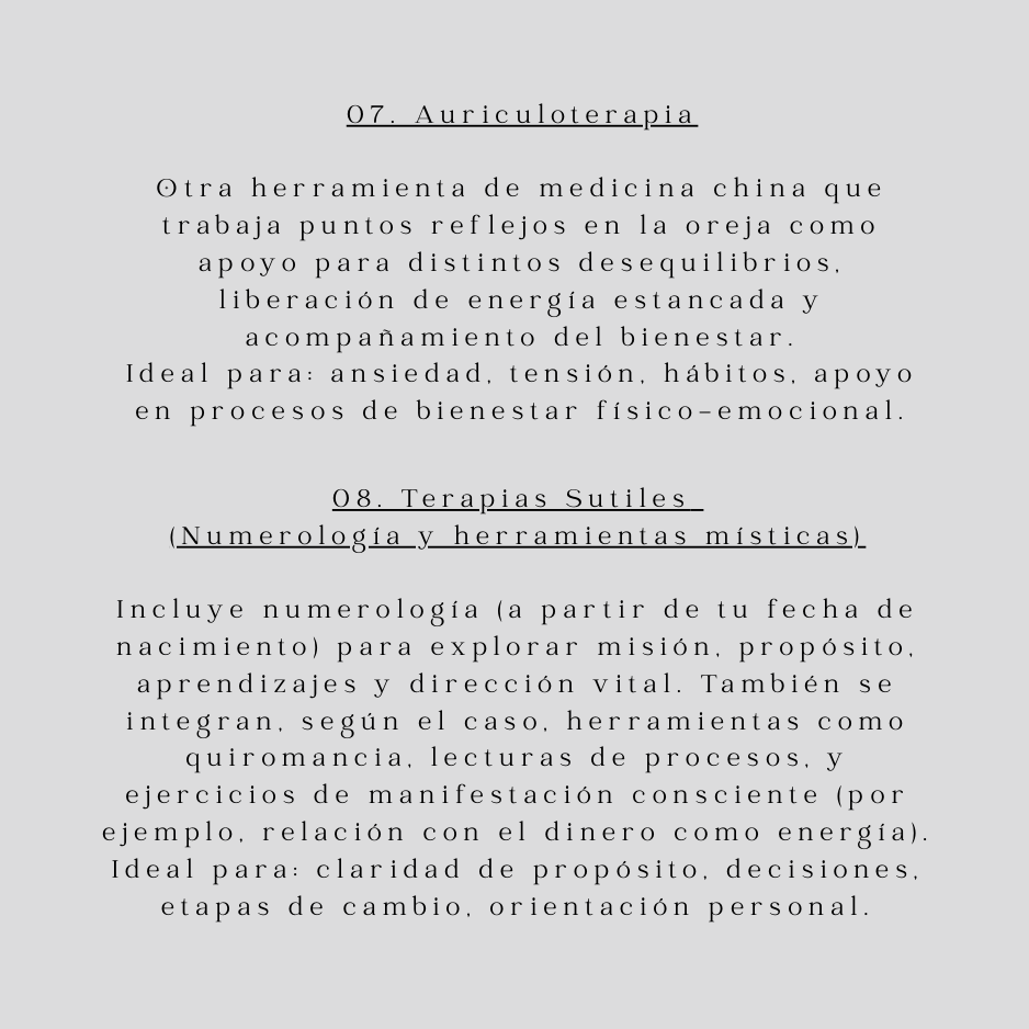 Tratamientos Alternativos e Integrativos con Técnicas Ancestrales