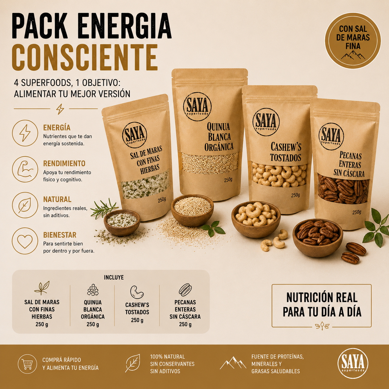 PACK AHORRA COMIENDO RICO Y SANO 1