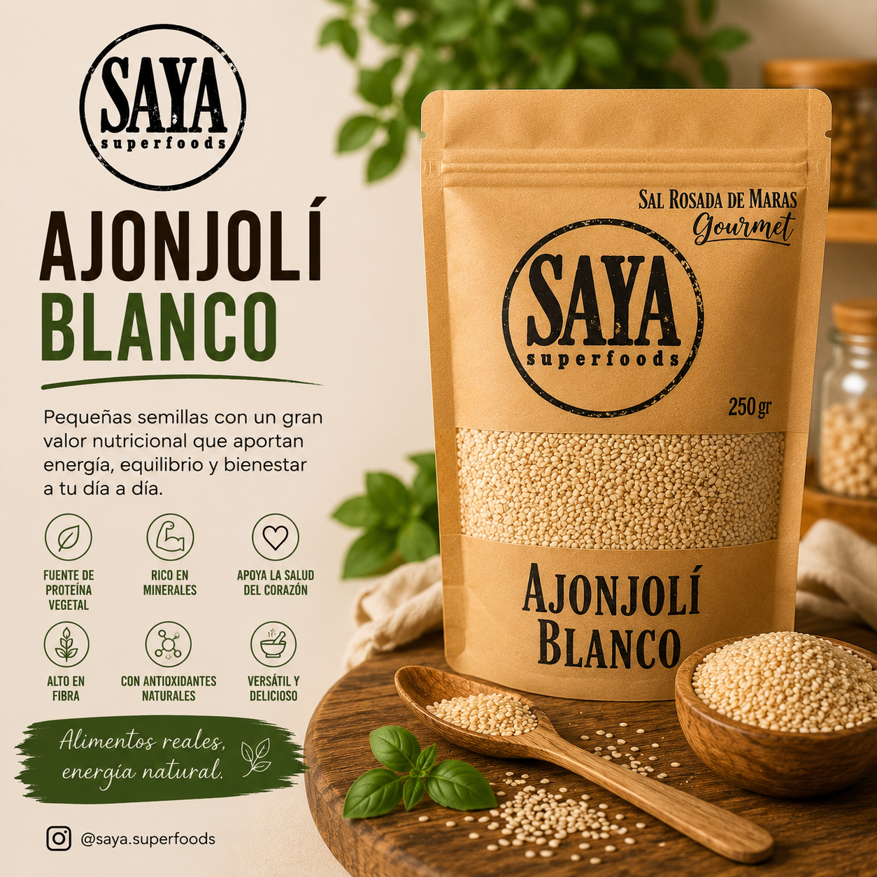 AJONJOLÍ BLANCO