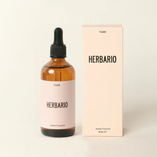 Body Oil Tigre - jazmín, ylang-ylang, rosa y neroli 50ml Herbario