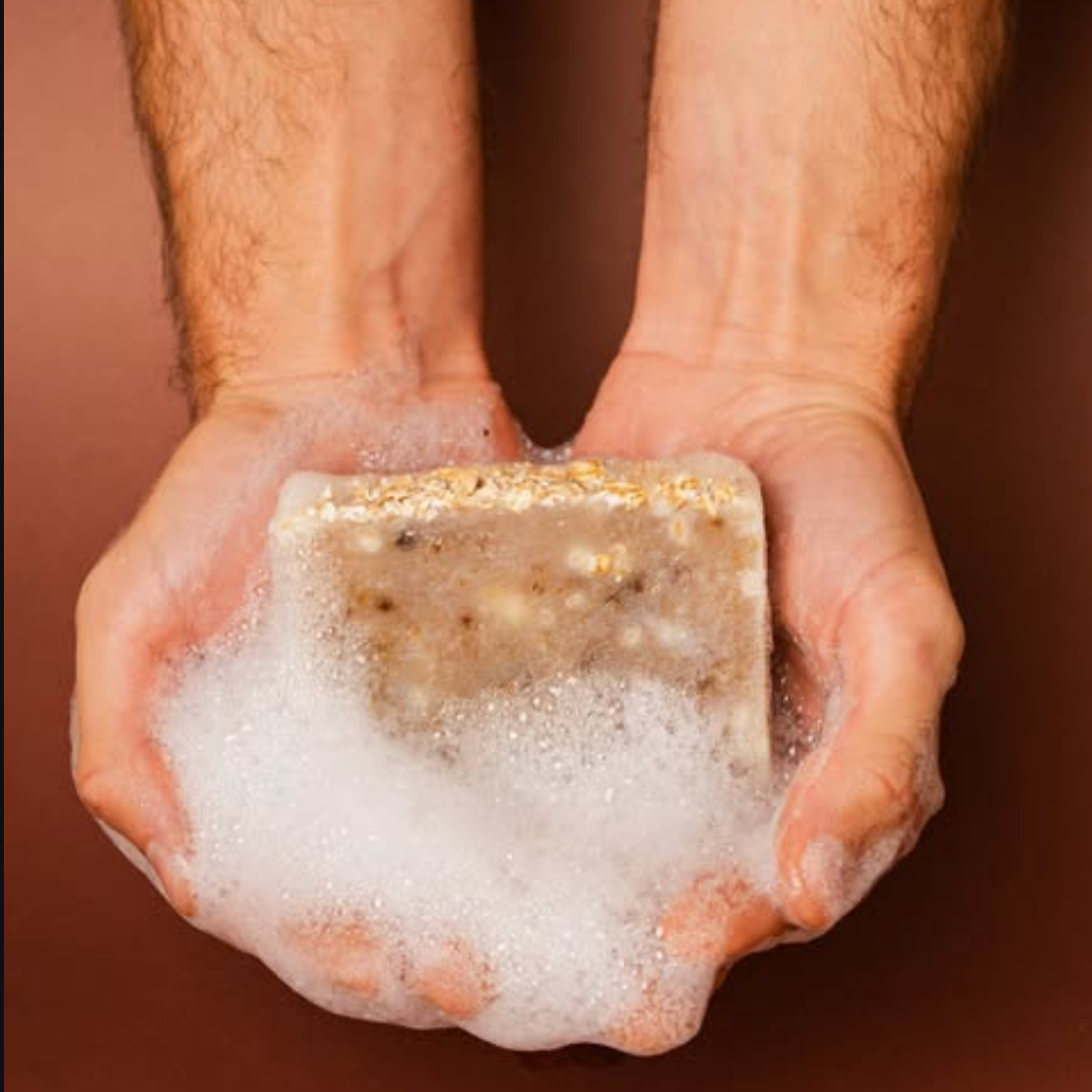 Jabón de Avena - Neutro - Manteca de Cacao - Aceite de Jojoba / Ricino