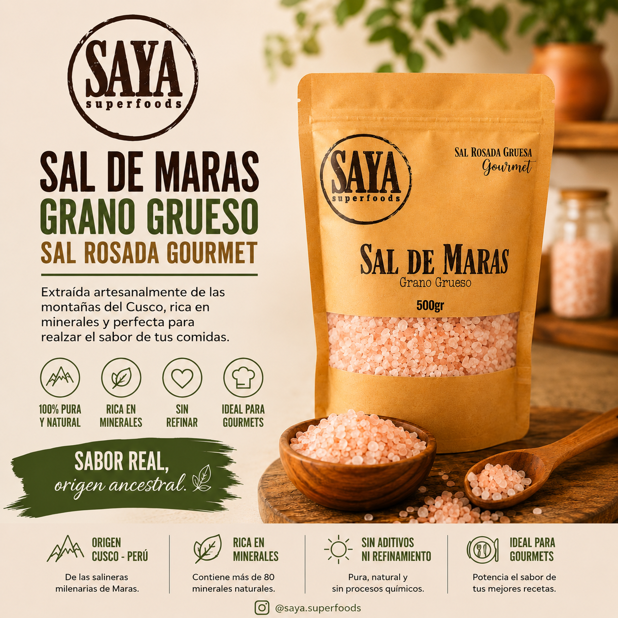 SAL DE MARAS GRANO GRUESO