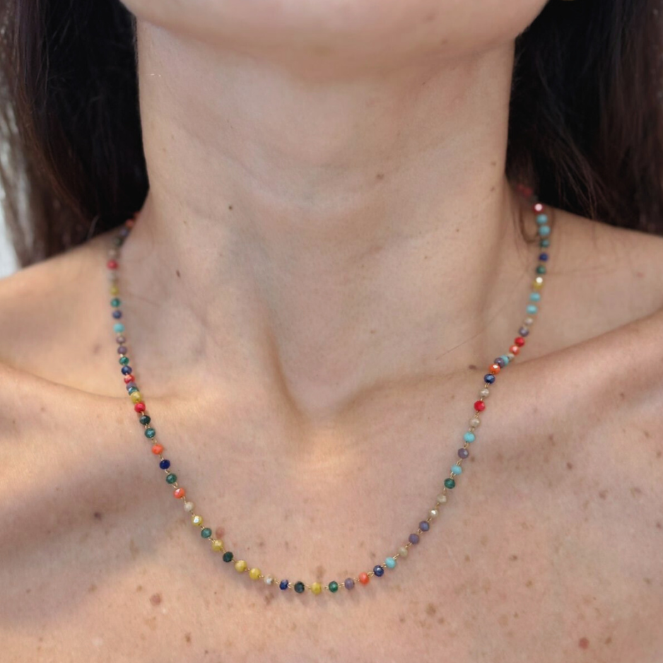 Cadenita de Cristales Naturales