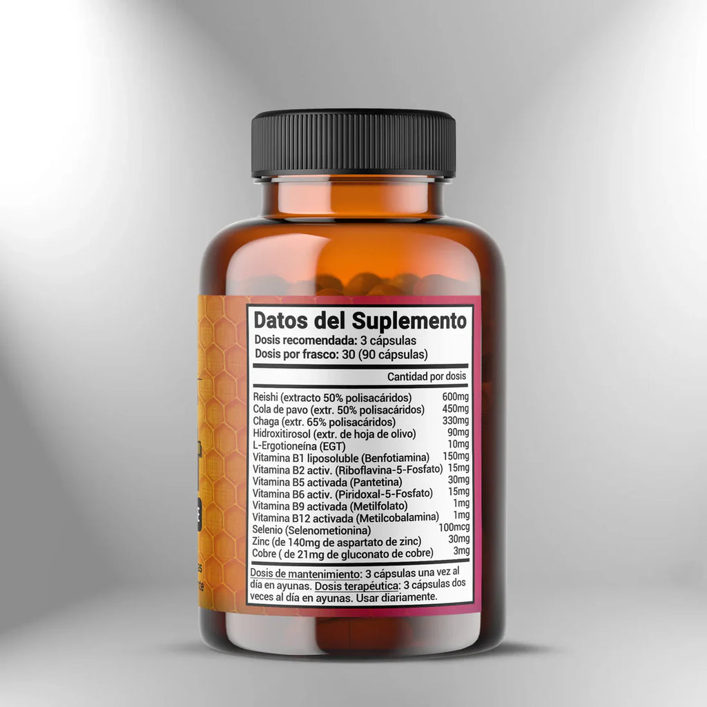 Inmune Support: Apoyo para el Sistema Inmune 90 cápsulas Sagrada Microdosis