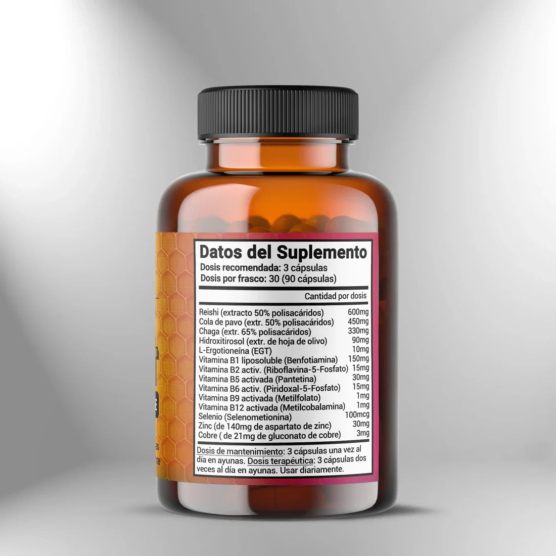 Inmune Support: Apoyo para el Sistema Inmune 90 cápsulas Sagrada Microdosis