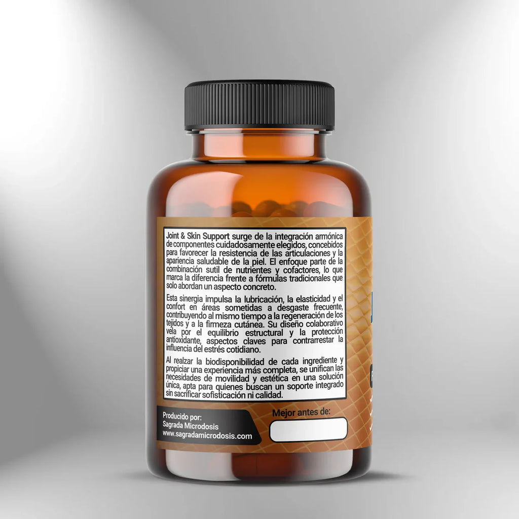 Joint & Skin Support: Apoya Articulaciones y Piel 90 cápsulas Sagrada Microdosis