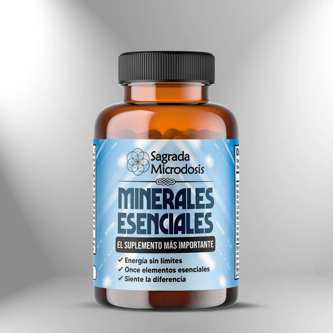 Minerales Esenciales, Suplemento mas importante 90 cápsulas Sagrada Microdosis
