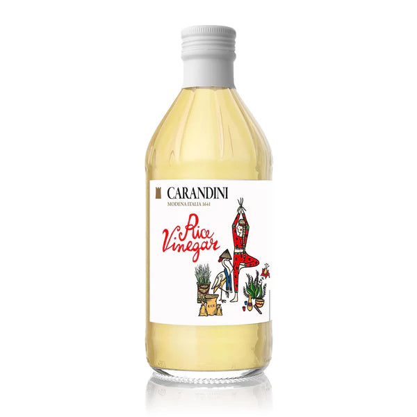 Vinagre de Arroz Tapa Blanca 500 ml Carandini