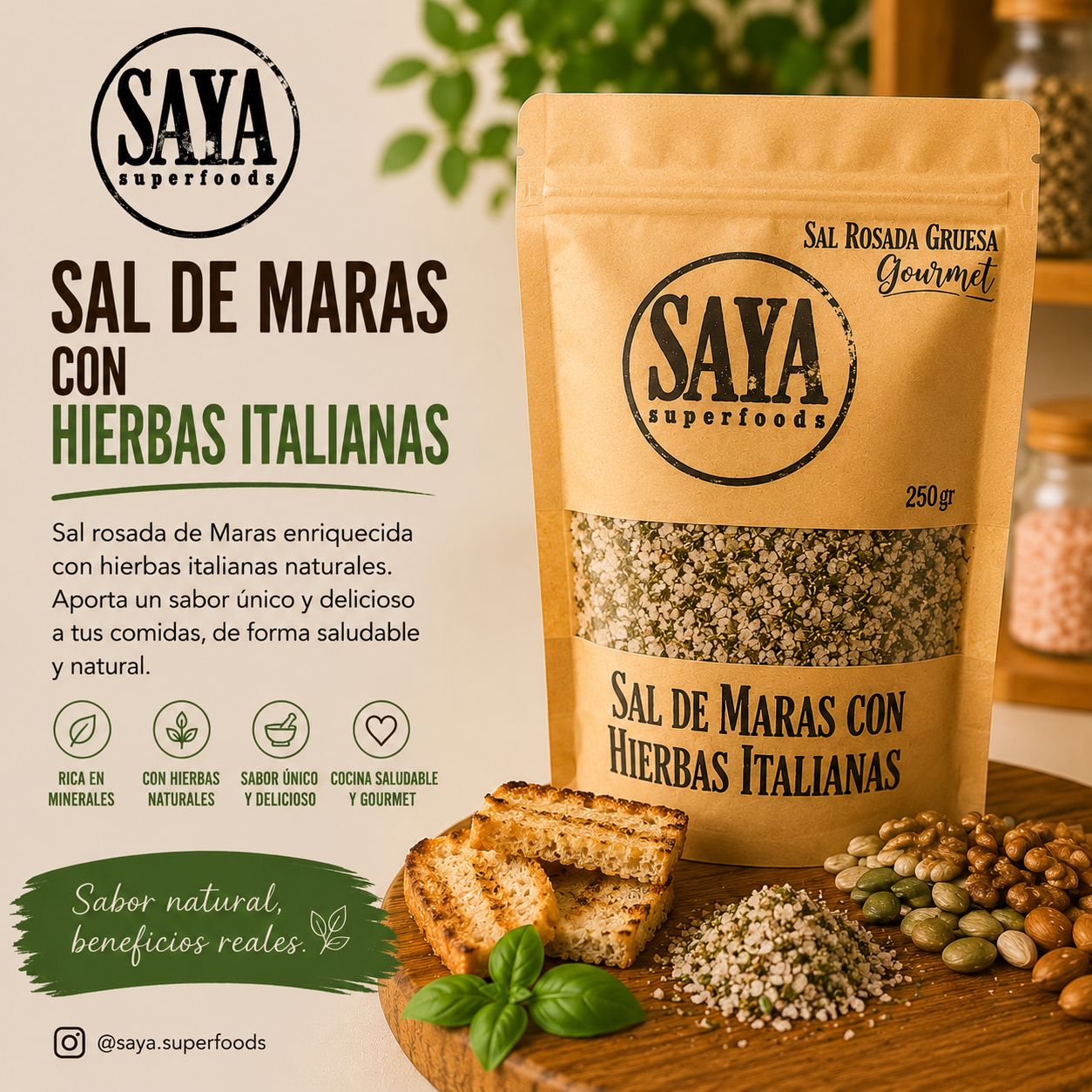 Sal de Maras con Hierbas Italianas