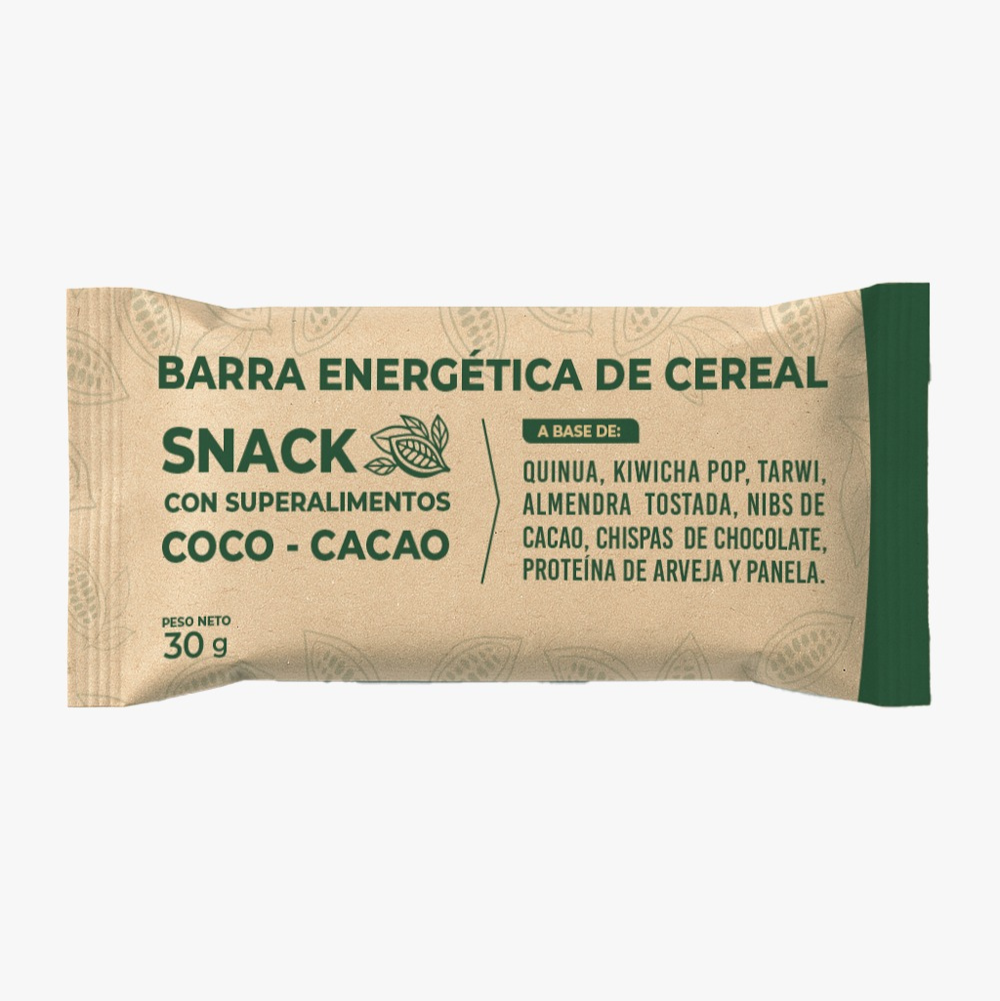 Superbarras Snack de Coco y Cacao 30gr