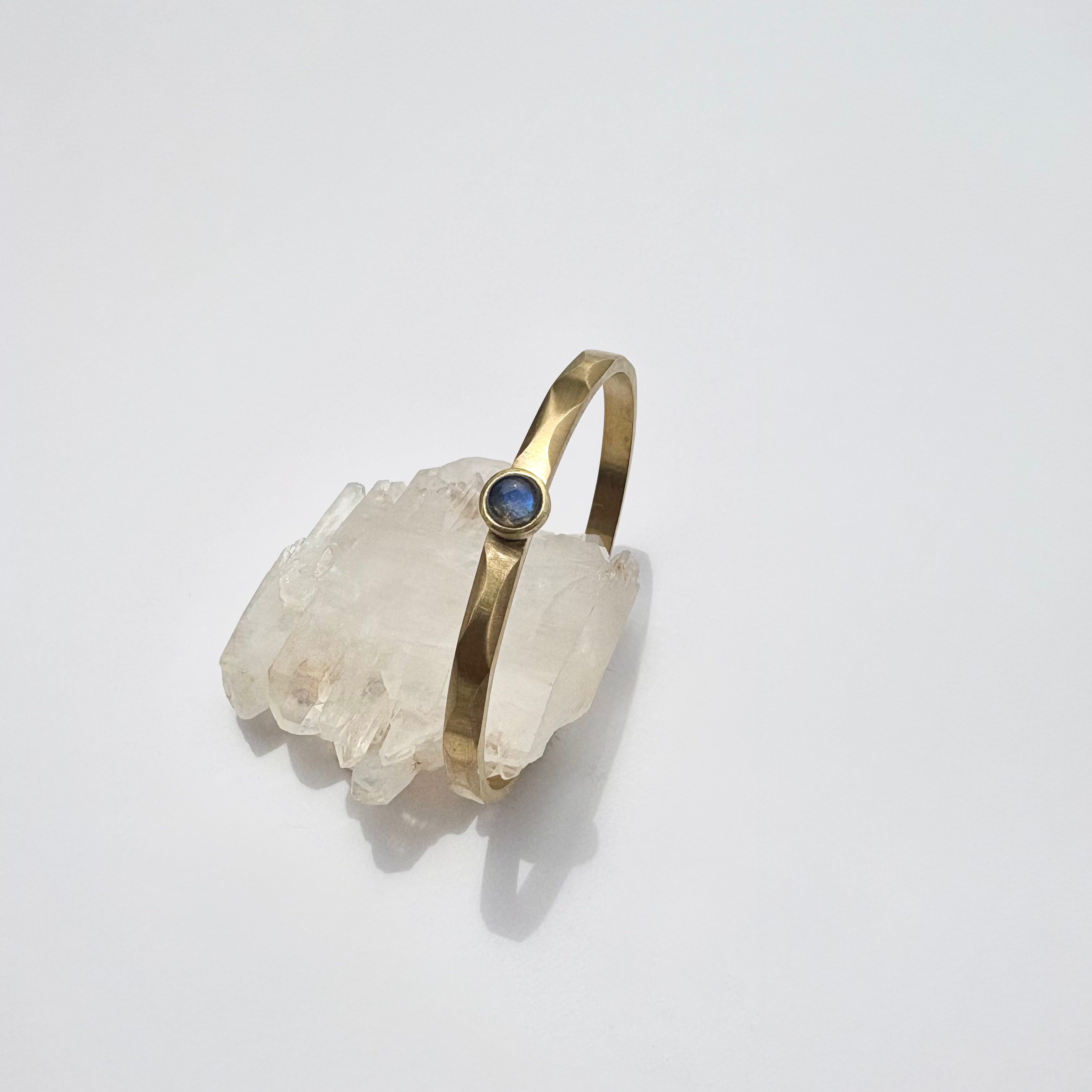 Pulsera de Bronce con LABRADORITA