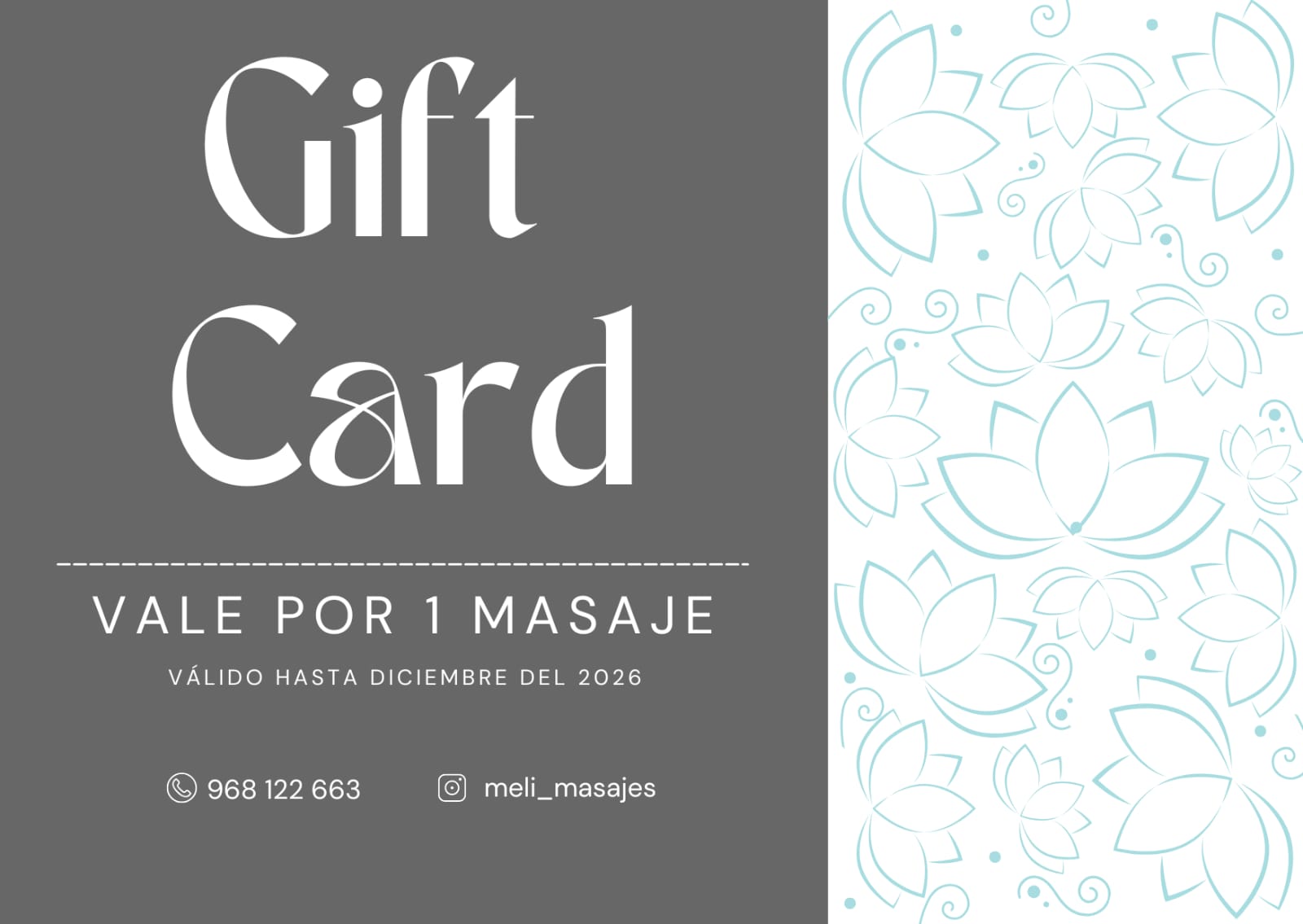 Girft Card Fisioterapia