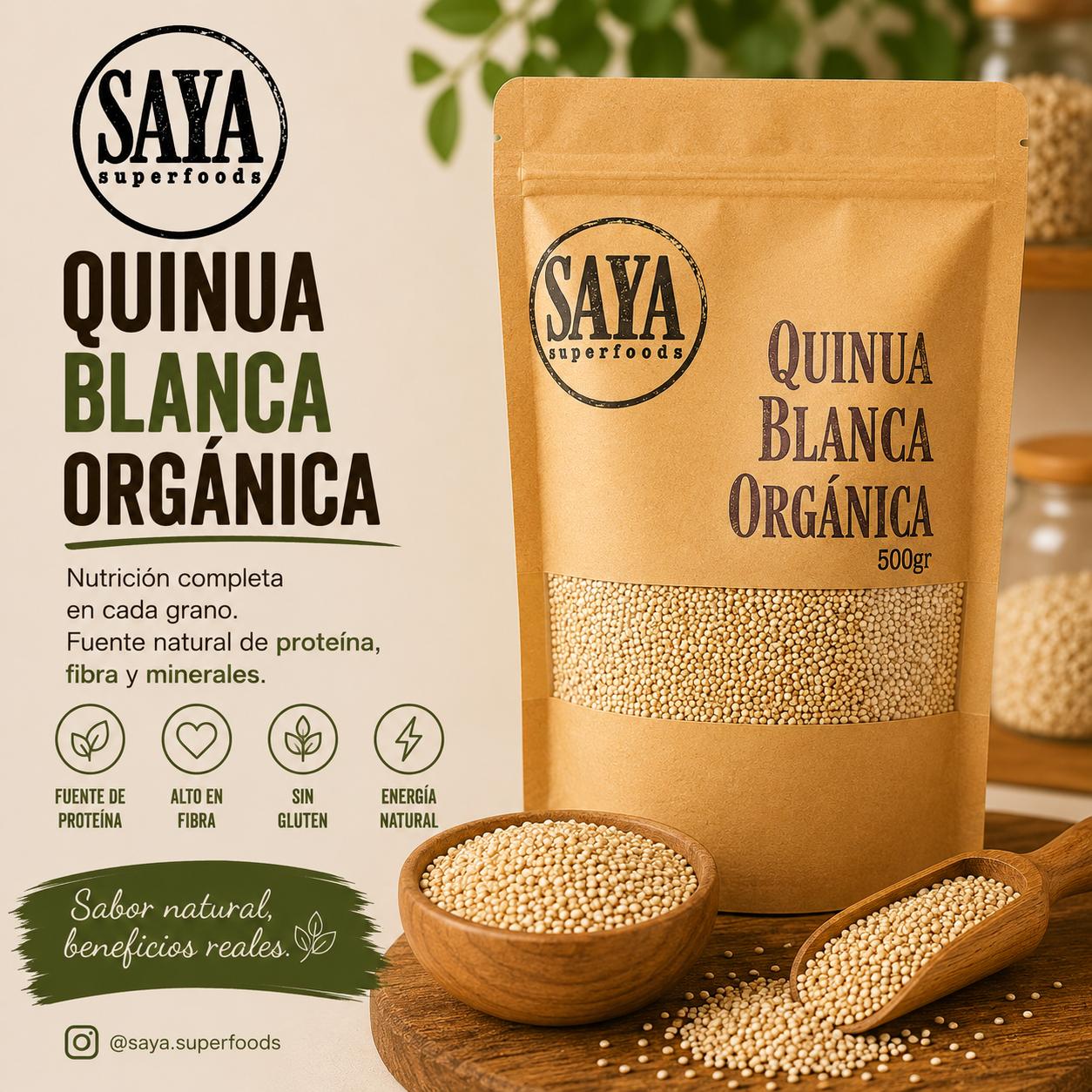 QUINUA BLANCA ORGÁNICA