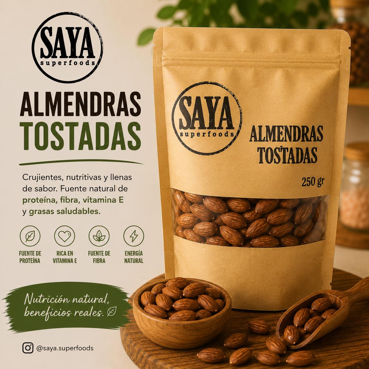 ALMENDRAS TOSTADAS