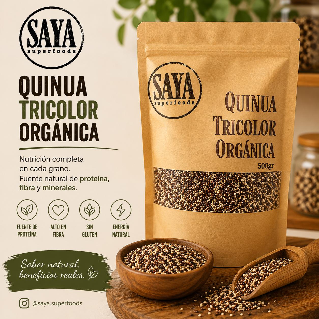 QUINUA TRICOLOR ORGÁNICA