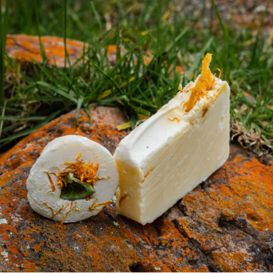 Jabón Artesanal Calendula y Naranja