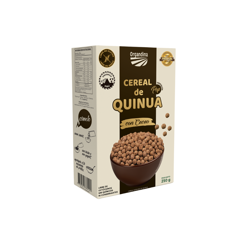 Cereal de Quinua con Cacao 250g