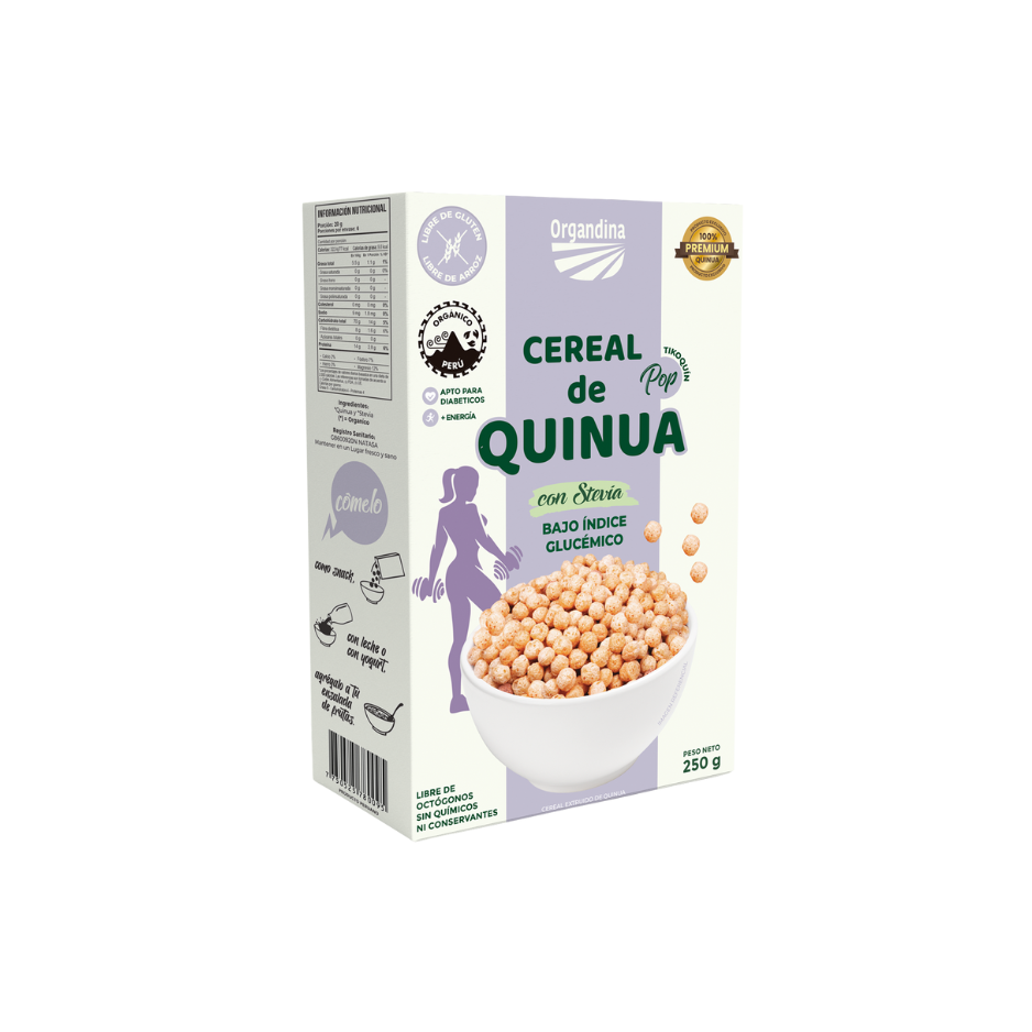 Cereal de Quinua con Stevia 250g