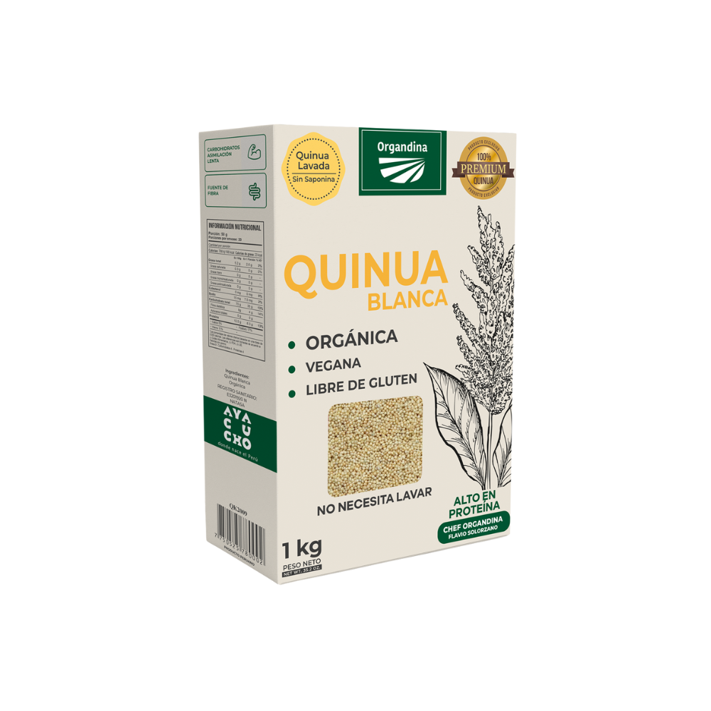 Quinua Premium Gourmet Blanca 1kg